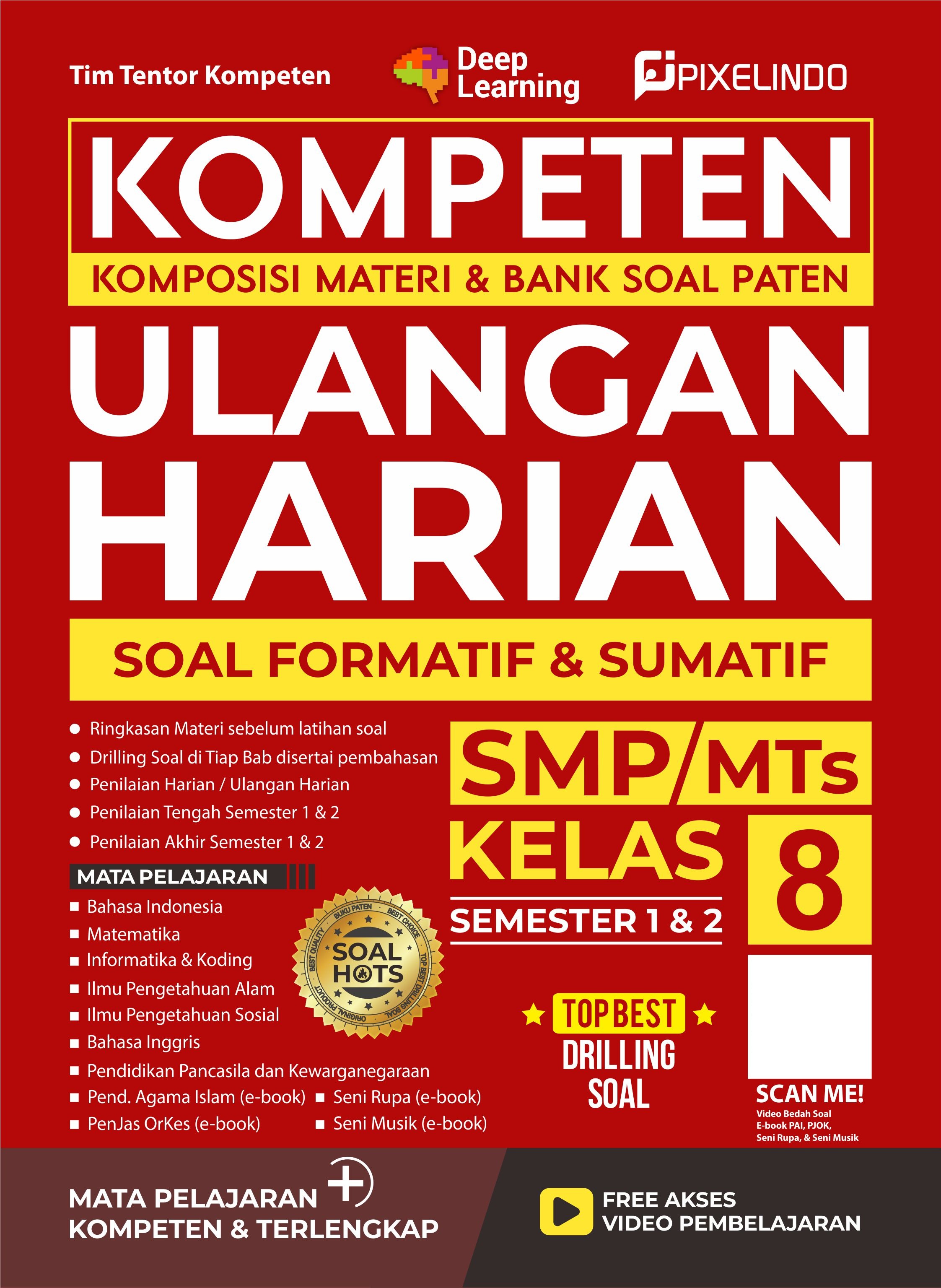 BUKU KOMPETEN ULANGAN HARIAN DEEP LEARNING SMP/MTs KELAS 8